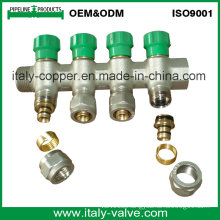 Italy Design Compression Brass Manifold for Heat Pipe (AV9062A)